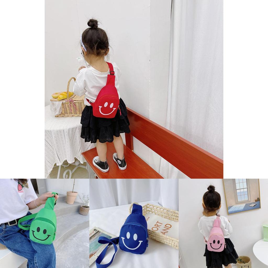 Cute Cartoon Kids Chest Bag Perfect Gift For Preschoolers Stylish Crossbody