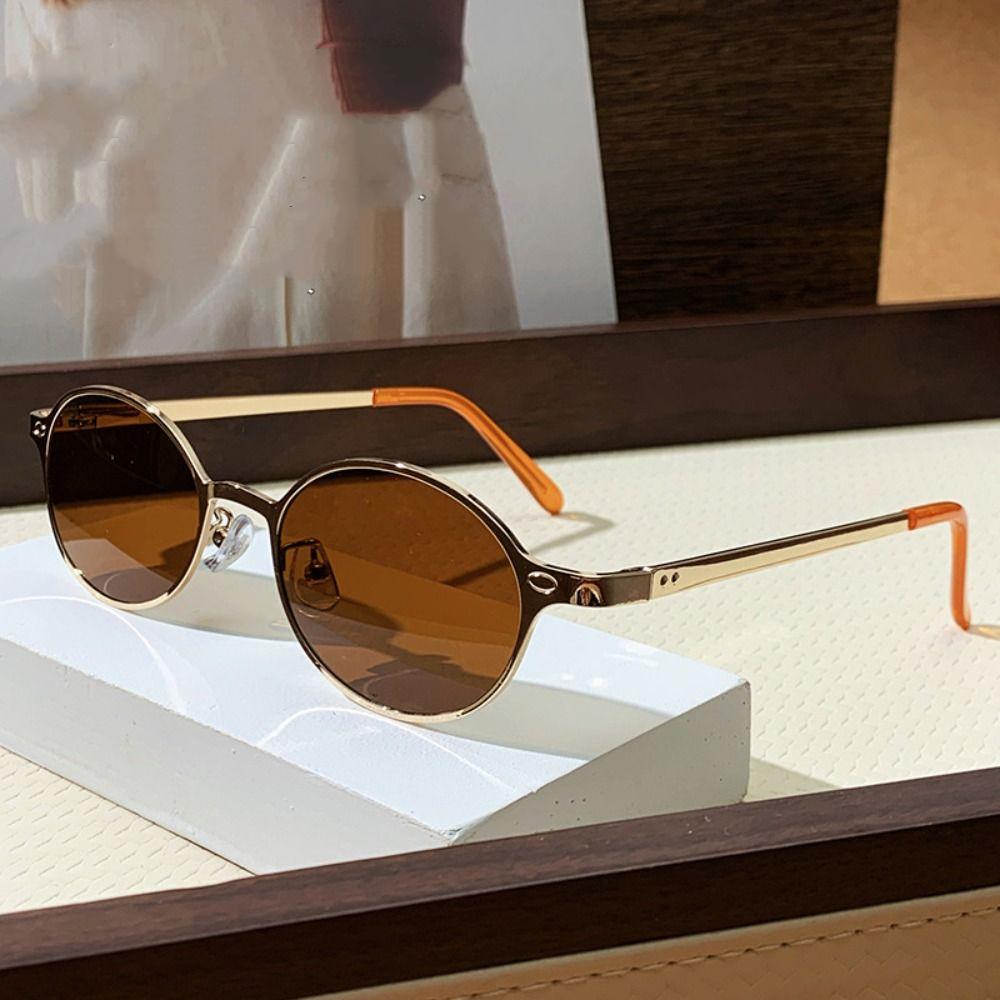 New Oval Eyeglasses Retro Shades Glasses Designer Oval Sun Glasses  Summer