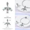 Three Piece Set Charm Beads Fits Charms Bracelet for Women 925 Silver Pendant Bead DIY Jewelry Gift