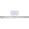 Notched Straight Edge Guitar Fret Chord Ruler Luthier Measuring Tool Set
