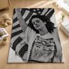Musik L-Lana Del Rey Kuscheldecken Weiche Warme Flanelldecke Bettwäsche Für Bett Wohnzimmer Zuhause Sofa