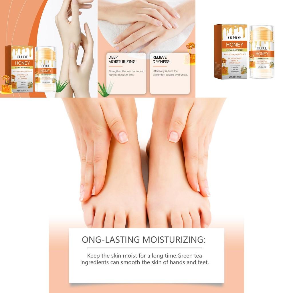 Ouhoe Hand And Foot Care Stick Deeply Moisturizing Nourishing Honey For Soft Skin