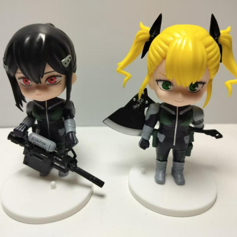 6pcs/set Kaiju No.8 Anime Hibino Kafka Figure Monster Model Toy Cartoon Peripheral Collection Action Figure Desktop Decorations