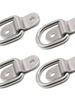D-type pull ring hooks secure pull rings on containers, vans, trucks, and other cargo vehicles.