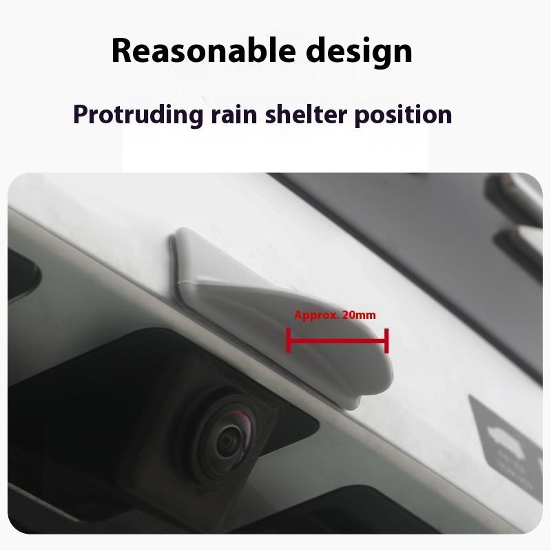 Car Rear Camera Rain Cover Automobile Rear Camera Rain Shield Anti-Rain Protection Guard Car Accessories For Daily Driving