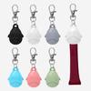 Soft Cartoon Keychain Lipsticks Cover Hygienic Silicone Makeup Tool Portable Beauty Essential For Girls