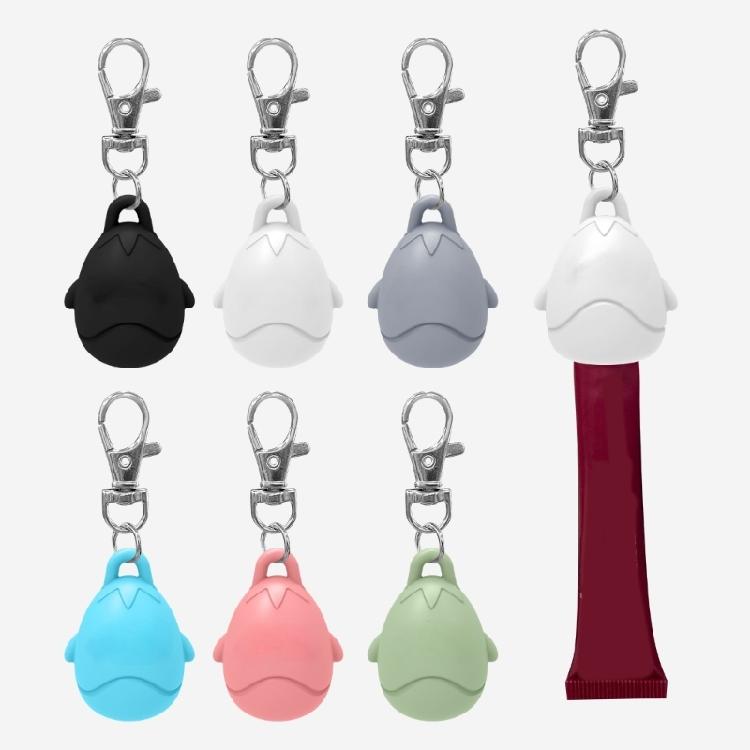 Soft Cartoon Keychain Lipsticks Cover Hygienic Silicone Makeup Tool Portable Beauty Essential For Girls