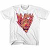 Def Leppard Leopard White T-shirt per Bambini Ragazzi Toddler