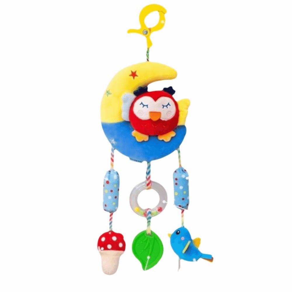 Grab Ability Training Stroller Hanging Toys Bell Toys Infant Crib Pendant  Stroller Use