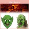 Terrifying Witch Costume Mask For Halloween And Carnival Parties Pu Foam Material 24*28cm
