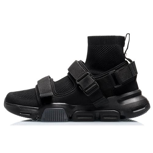 

new LiNing CF 2019 New York Fashion Week COUNTERFLOW Source X Chen Peng High-Top Basketball Shoes Men s Black 42