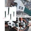 6/8/10/12inch Adjustable Wrench Professional Shifters Spanner with Wide Calibers Opening for Household