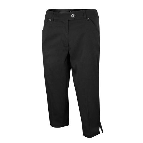 Pantaloni Capri da golf da donna/donna Island Green 12 UK nero