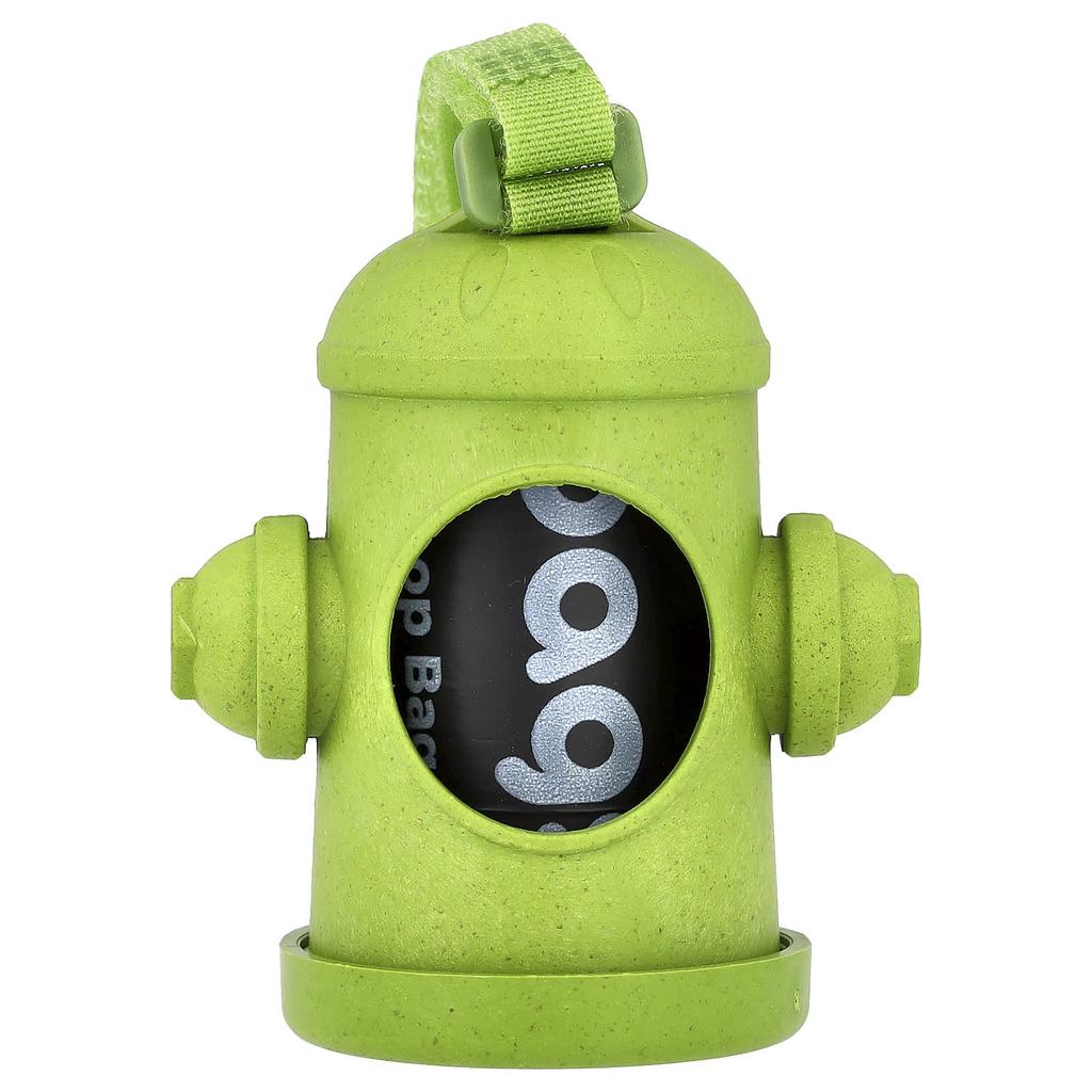 Original Poop Bags, Peanuts®, Bag Dispenser, Green, Snoopy Bag, Unscented, 1 Count, 15 Bags