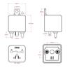 120A 200A 250A 12/24V Battery Switch Disconnect Cut Off Isolator Switch Relay Remote Control Battery with Remote Control Switch