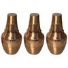 Nirmal Ganga Hammered Copper Surai Bottle Set 1200ML with Glass – Pack of 3