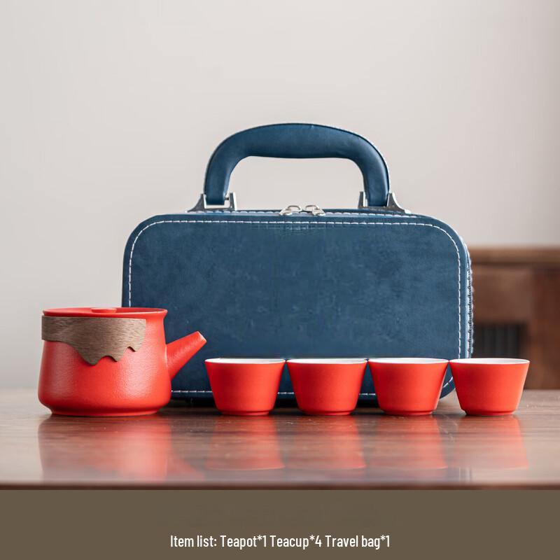 Portable Ceramic Tea Set