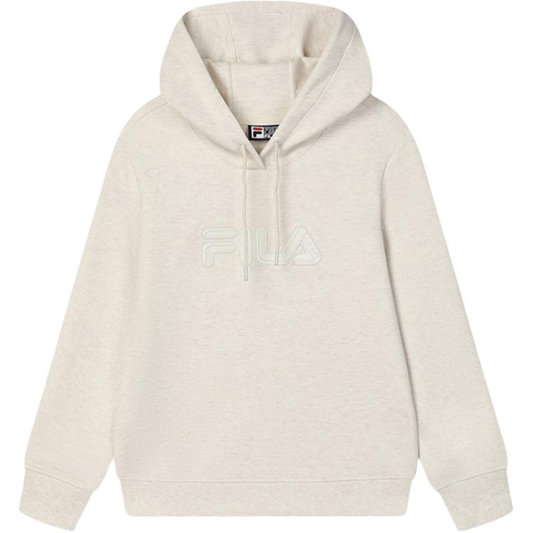 New FILA Sweatshirt Women's Apricot Wheat Gray F11W513210F-BG