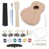 Ukulele Kit 21in DIY Basswood Lightweight Painting Handcrafted Gift Children Small Toys