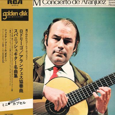 LP deska JULIAN BREAM(KYTARA)/COLLIN DAVIS(C - Pražma Conciert De Aranjuez SX2712 VICTOR 1973 Japonsko Obi Klasická Použitá