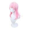 Anime Cosplay Wig, March 7th Pink Medium Layered High-Temperature Fiber Synthetic Hairpiece