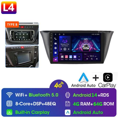 For Iveco Daily 2013-2021 Android Car Radio Intelligent System Multimedia Player Navigation GPS Carplay Touch Screen Auto Stereo