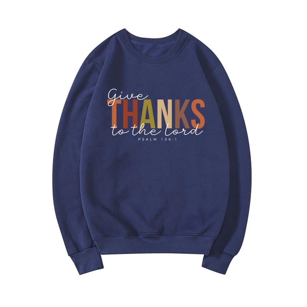 Christian Fall Sweatshirt Fall Religious Shirt Hanksgiving Sweatshirt Women Long Sleev Crewneck Sweatshirts Friendsgiving Hoodie