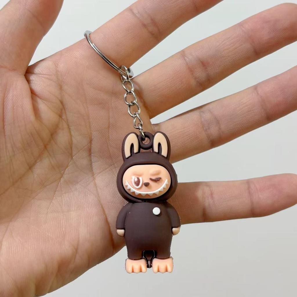 Cute Trendy Play Labu Bag Pendant Keychain Backpack Pendant Keychain Small Gift