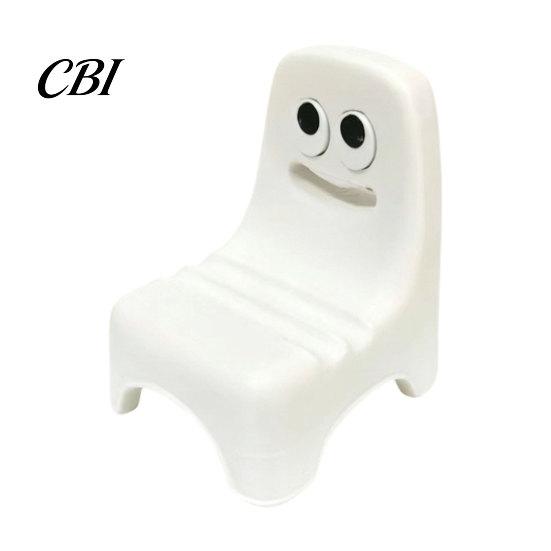 Anti-slip Phone Stand 3D Printed Holder, Ghost Chair Shape Compact Stand, Kitchen Holder Portable Anti-Slip Decorative for Home Office Travel