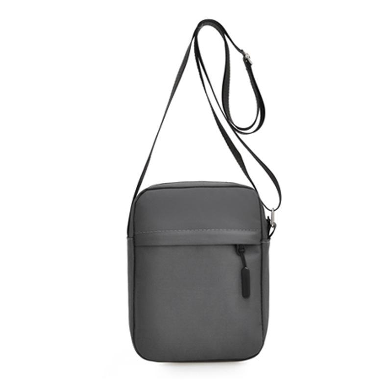 

Men s One-Shoulder Sling Bag: New Season, Casual Business, Phone Holder, Crossbody, Trendy Sport Backpack серый