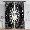 Tarot Mandala Spiritural Vibrant Window Panel Drapes in Children Bedroom Living Room Hall Treatments Kitchen Decoration Drapes Blinds