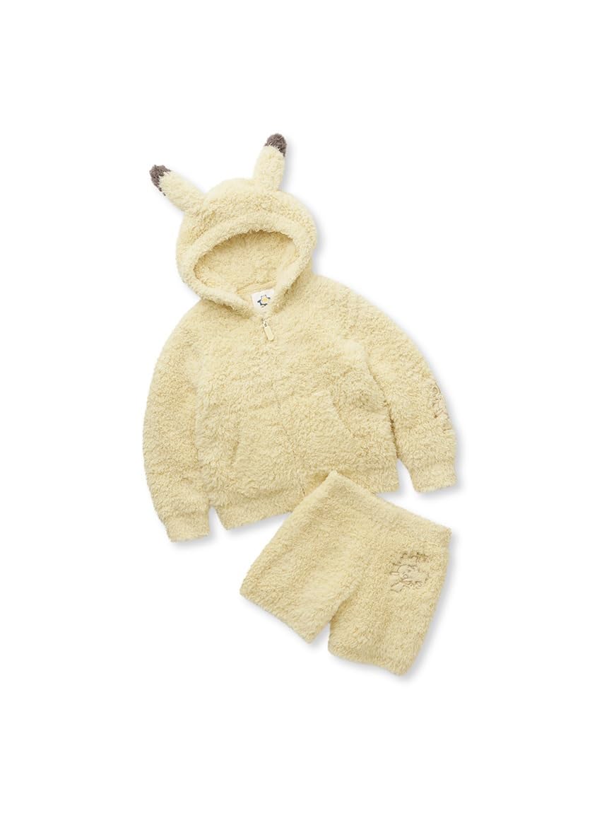 

KIDS Pikachu Hoodie Shorts PKNT234408 YEL [Gelato Pique] &