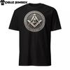 Masonic Freemason Illuminati Symbol All-Seeing Eye Unisex T-Shirt Tee