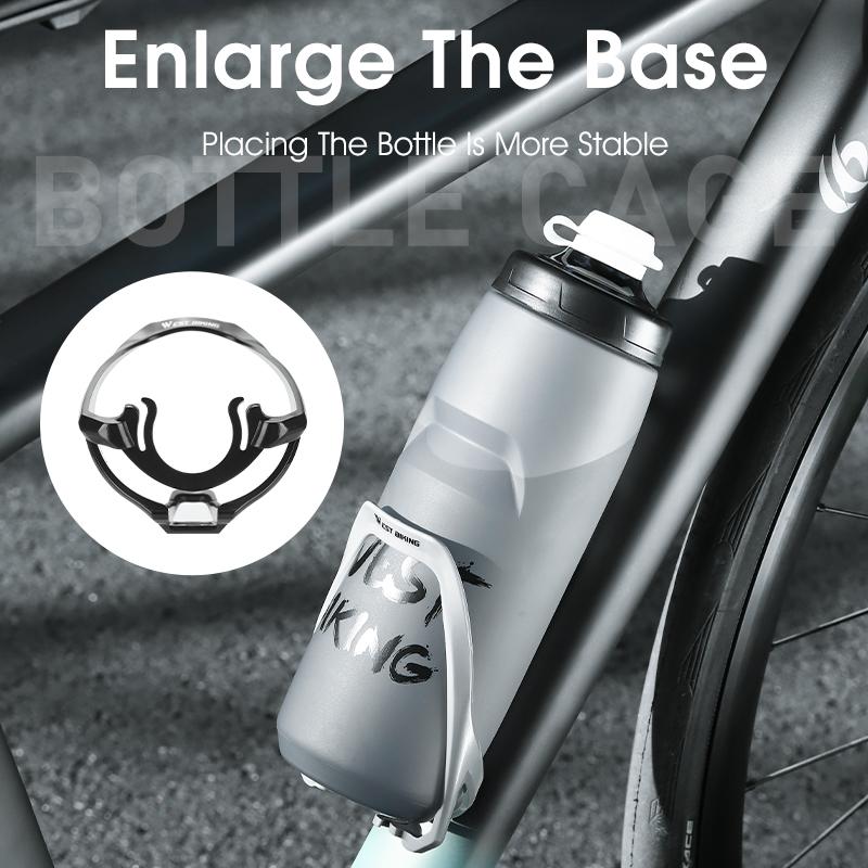 WEST BIKING Ultralight Bike Bottle Cage PC Bicycle Bottle Holder Mountain Folding Bike Cage  Bracket Frame Mounting Bike Parts