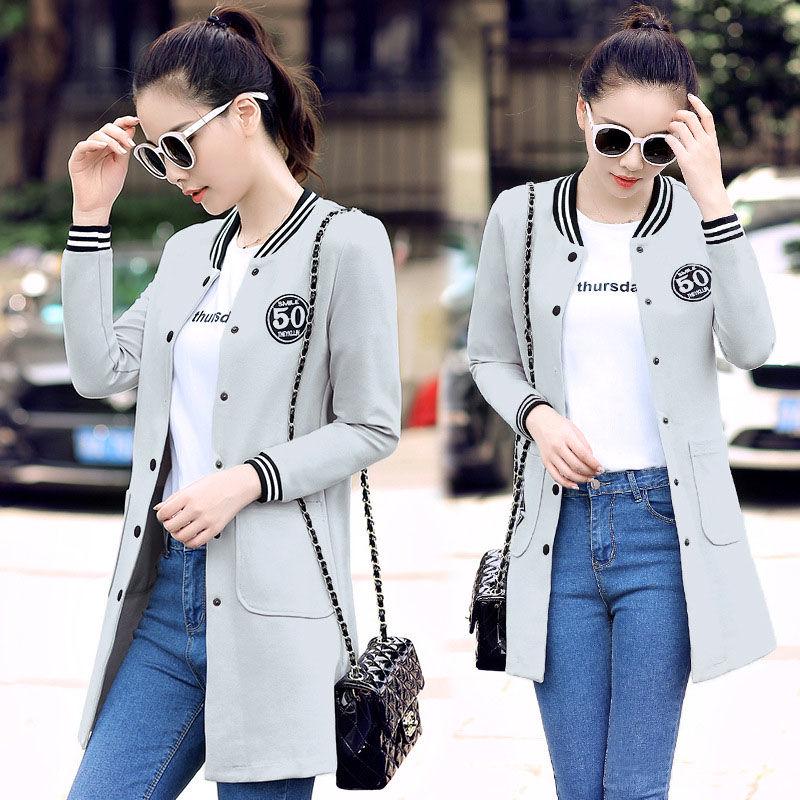 Damen Jacken 2019 Herbst Kausal Windjacke Frauen Basic Jacken Mäntel Jacken Bomber Famale