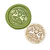 10Pcs Embossed Seal Stamp Head Scrapbooking Stamp Head for Appreciation Card Invitations Envelope Embellishment