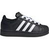 Adidas Originals Superstar 2 Abrasion Resistant Low top Kids' Skateboarding Shoes Black Kids' JI0214