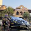 1/32 Scale HURACAN ST EVO Diecast Car Model Toy, Pull Back Toy Vehicle with Sound and Light for Kids Toddler Boys Girls Gift Collection