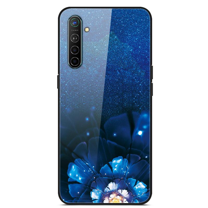 For OPPO Realme XT Tempered Glass Case Soft Bumper Hard Funda For OPPO Realme 6 Pro Realme X2 XT Phone Case Realme6 Back Cover