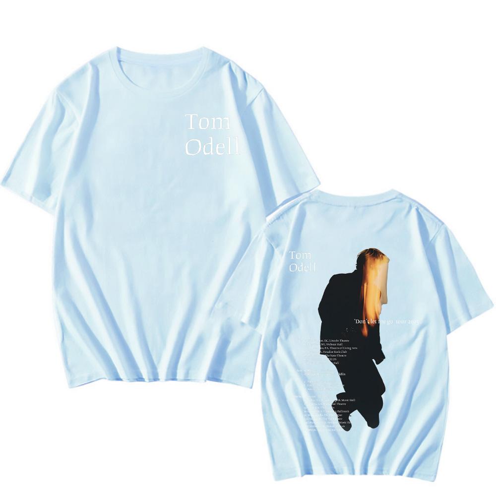 

Tom Odell Don t Let Me Go Tour 2025 Tshirts Unisex Trends Aesthetic Top Clothing Pop Graphics Print Short Sleeve Cotton Tshirts XS чорний