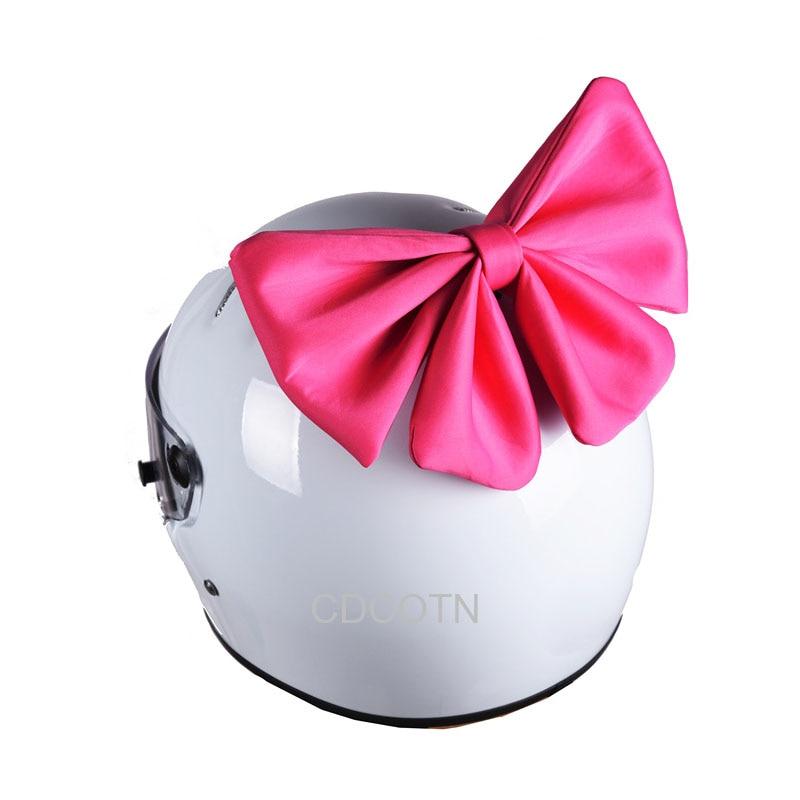 Car Motorcycle Helmet Butterfly Knot Motocross Full Face Off Road Helmet Decoration Sticker Cosplay Car Accessories Car Styling