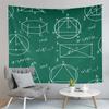 Mathematical Formula Tapestry Education Knowledge Poster Tapestry Art Wall Hanging Home Living Room Bedroom Dorm Tapestries