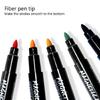 8 Pcs Whiteboard Markers Dry Wipe Pen Magnetic Dry Erases Marker Whiteboard Pen Foil Pen School Supplies