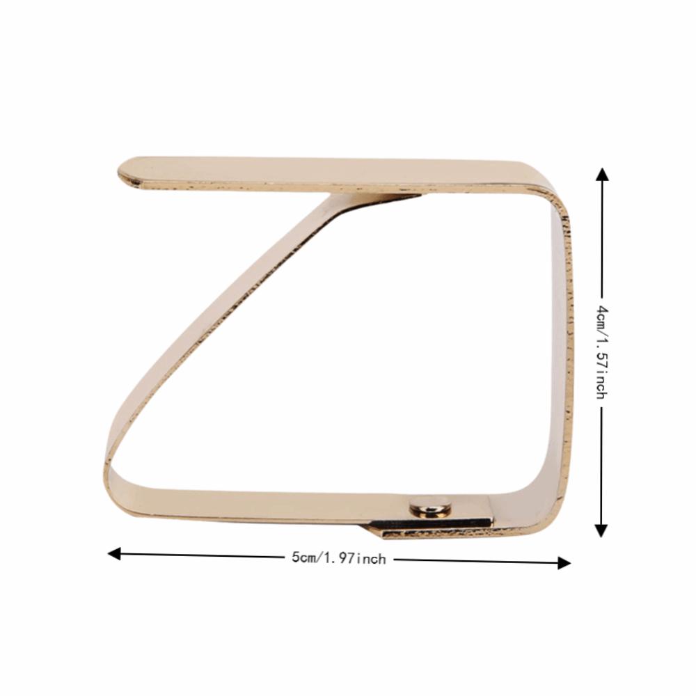 4 PCS Thickened Design Tablecloth Clips Stainless Steel Table Cover Holders Home Kitchen