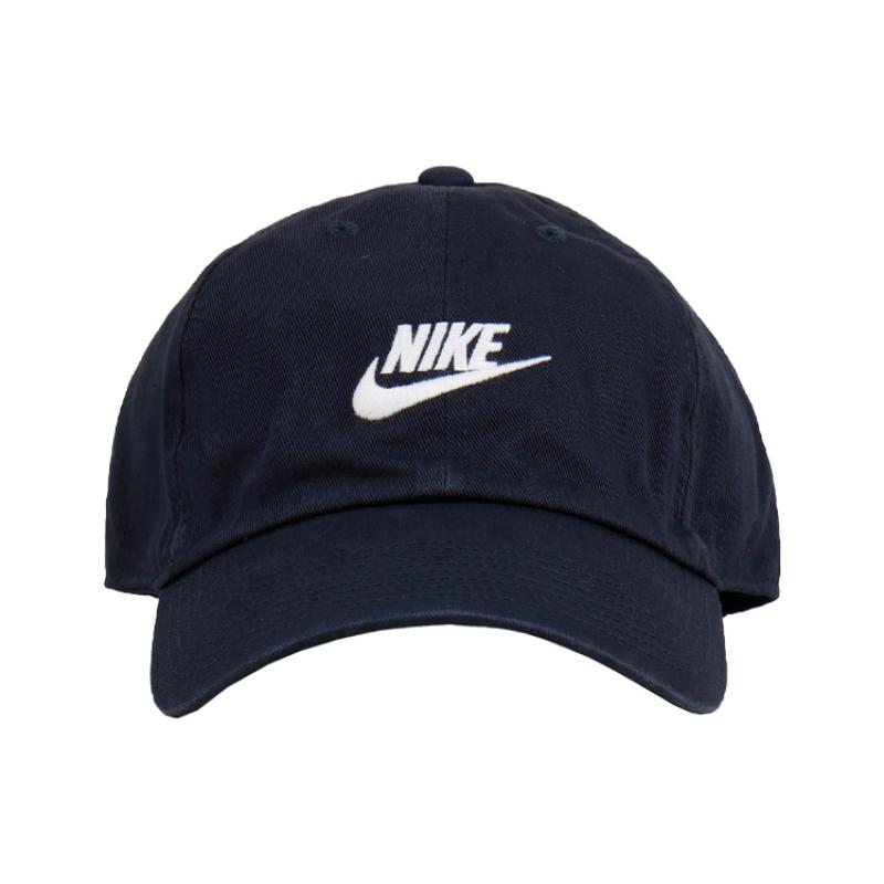 Nike Casquettes de baseball en coton Unisexe Bleu marine Décontracté 913011-451