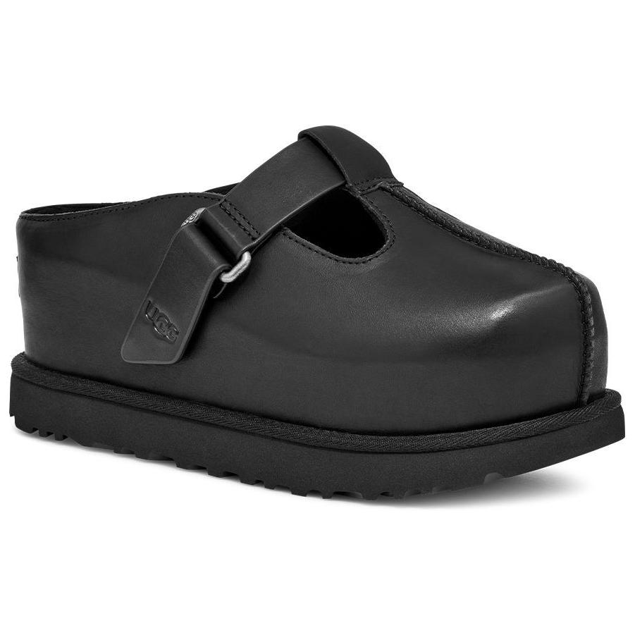 UGG Golden Family Comfortable Fashion EVA Anti-Wear Open-Toe Slippers Women slippers Black 1169591-BLK
