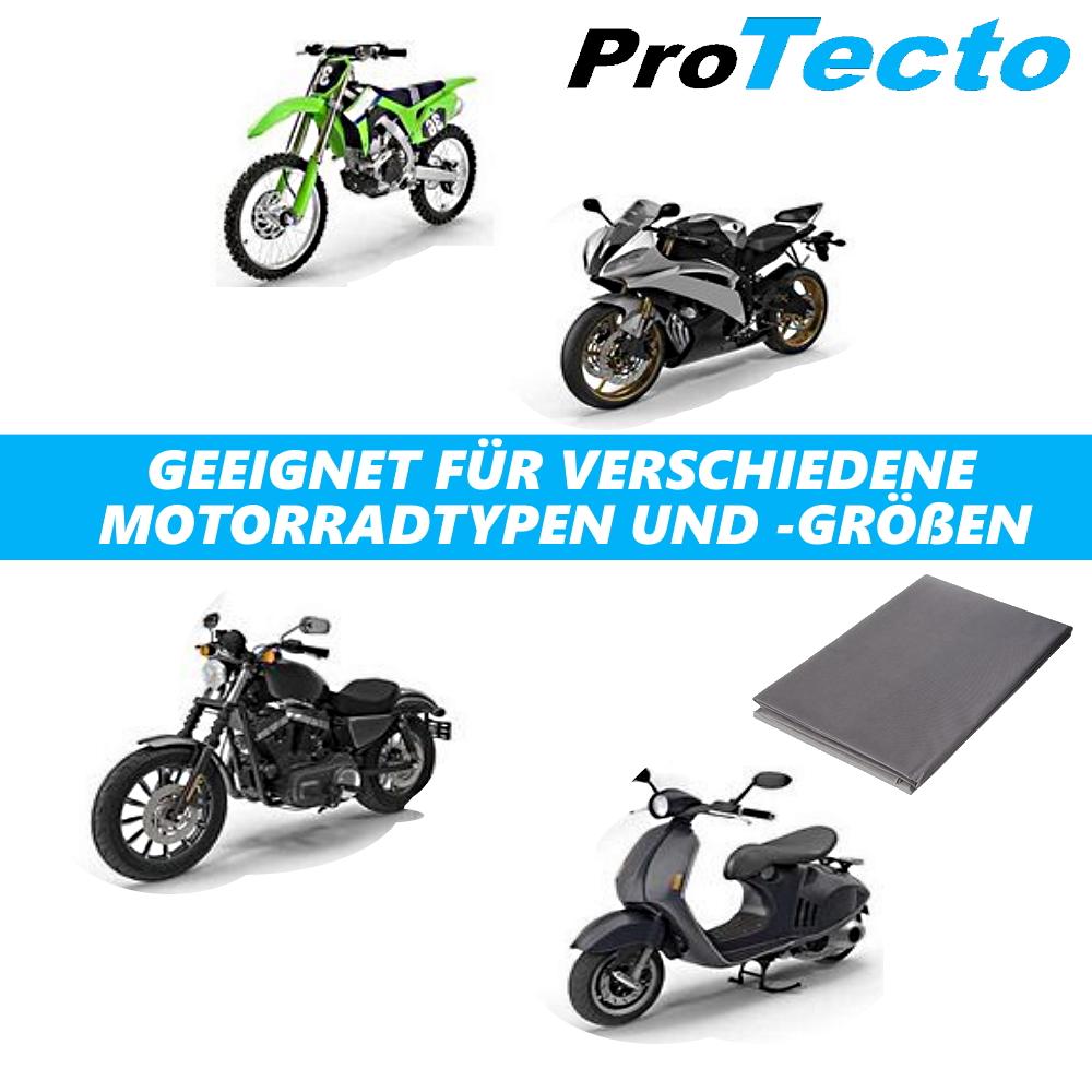ProTecto Motorrad Abdeckung Motorradgarage Motorradplane Abdeckplane Roller