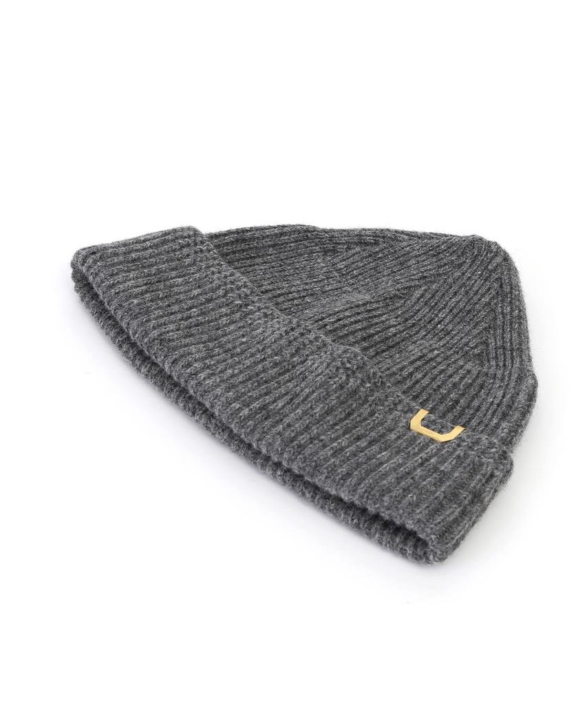 Eondeokeonteulolseutyudio Winter Short Beanie Watch Cap / Lambs Wool / Ht Grey