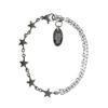 821WEBSERVICE Star Half Chain Bracelet