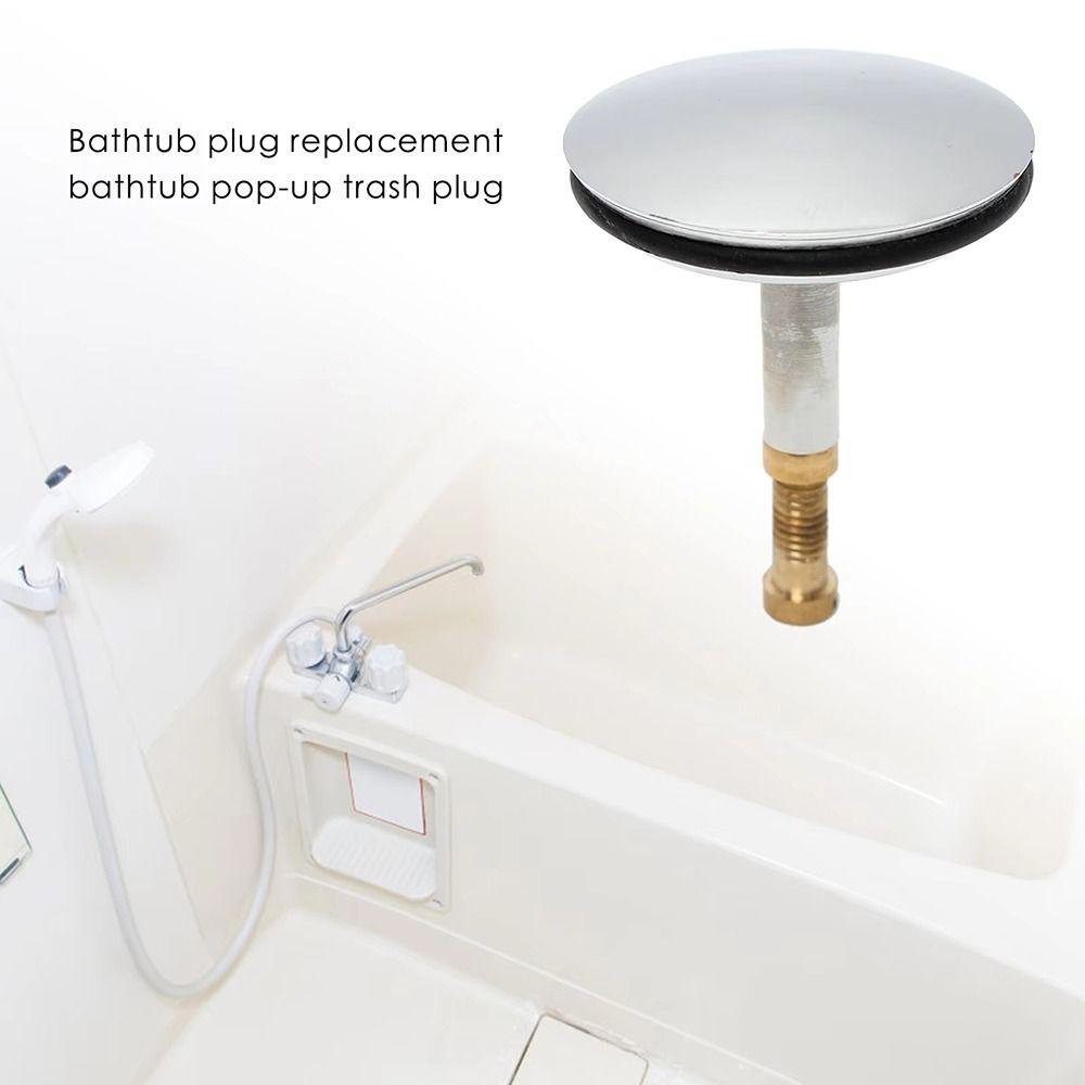 1ks Pop-up zátka odpadu Zátka do vany Mosazný Koupelnový Odtokový Filtr do Vany Odolná Zátka do Vany